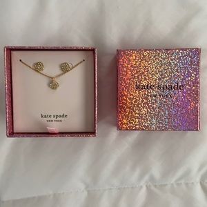 Kate Spade Matching Earring and Necklace